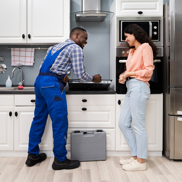 what kind of warranty do you offer on your cooktop repair services in Tasley Virginia